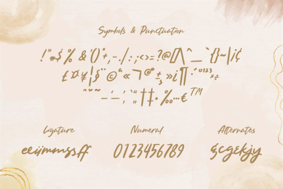 Just for You Font Poster 3