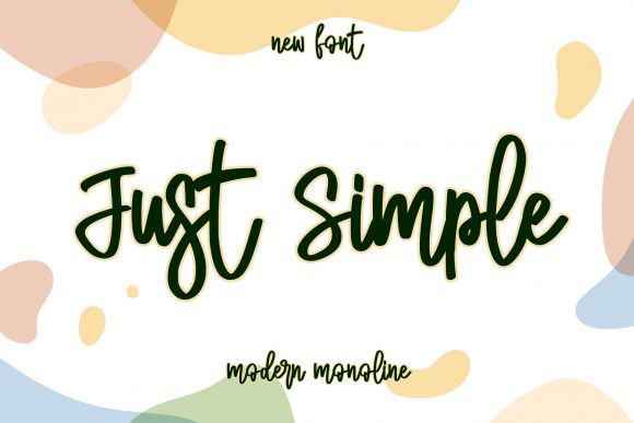Just Simple Font