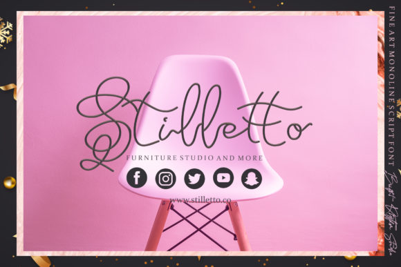 Just Thought Font Poster 5