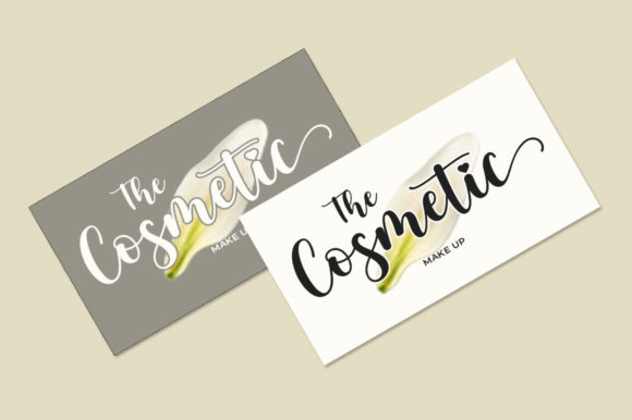 Justine Garden Font Poster 4