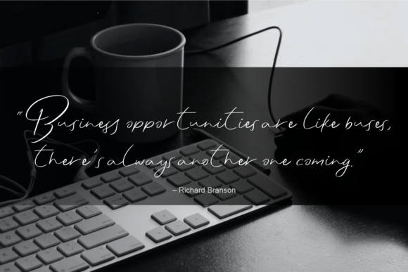 Justmine Signature Font Poster 6