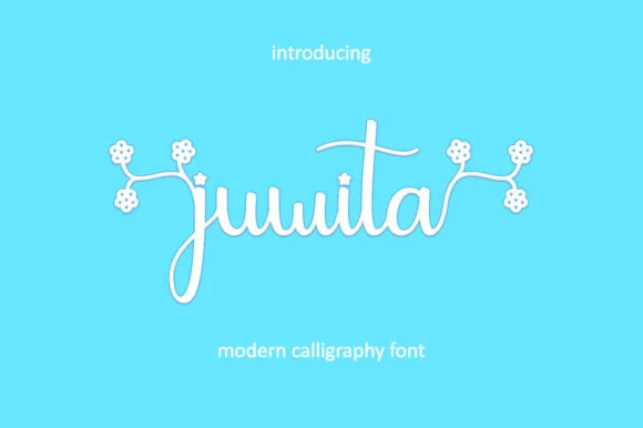 Juwita Font Juwita Font Poster 1
