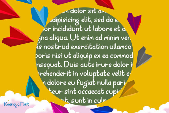 Kaanaya Font Poster 2