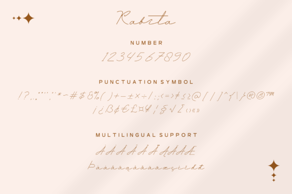 Kabita Font Poster 6