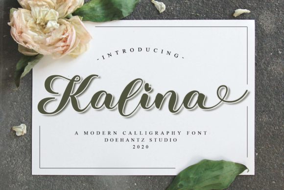 Kalina Font Poster 1