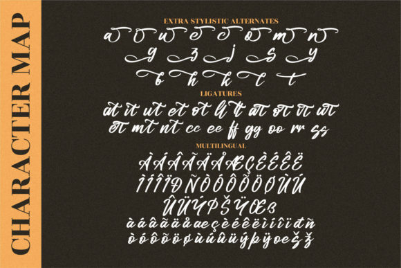 Kalingtone Brilliant Font Poster 3