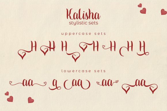 Kalisha Font Poster 6
