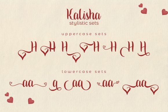 Kalisha Font Poster 6