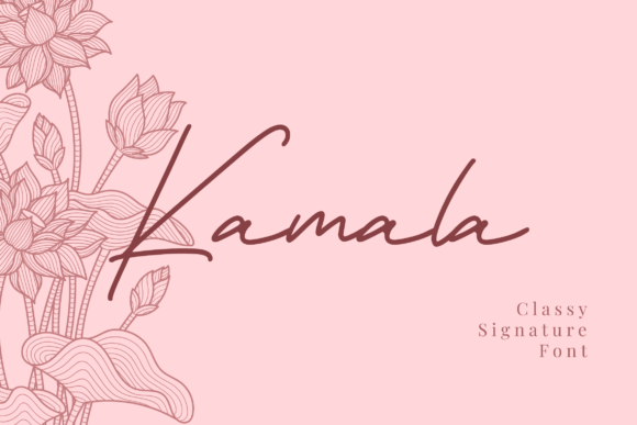 Kamala Font Poster 1
