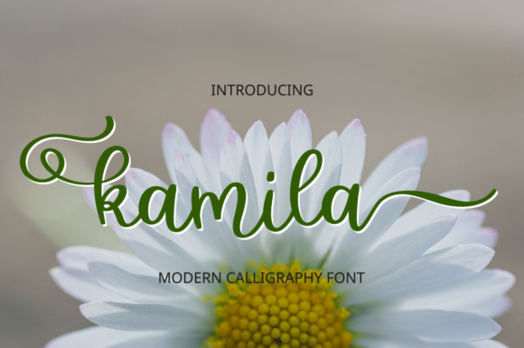 Kamila Font Poster 1