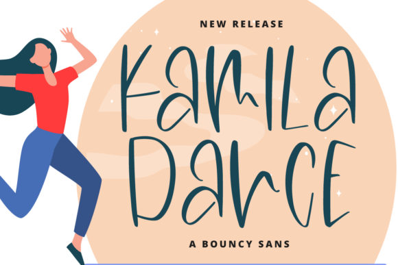 Kamila Dance Font Poster 1