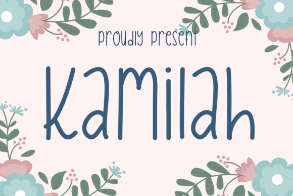 Kamilah Font Poster 1