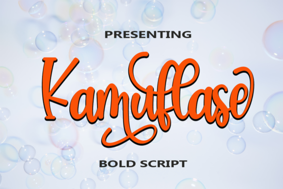 Kamuflase Font Kamuflase Font Poster 1