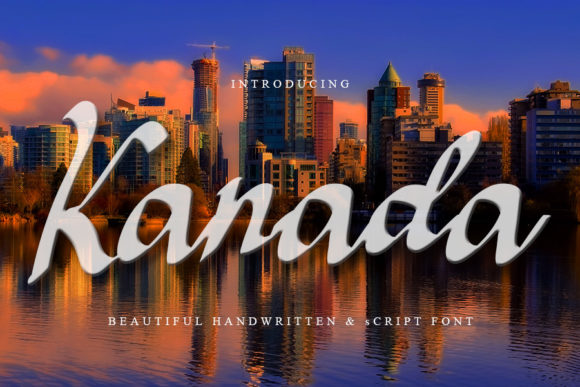 Kanada Font Poster 1