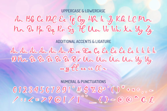 Kandaline Font Poster 9