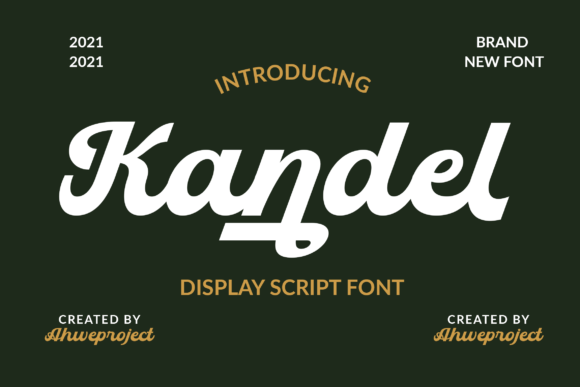 Kandel Font Poster 1