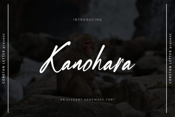 Kanohara Font Poster 1
