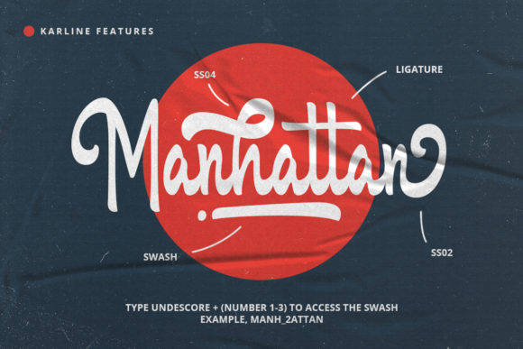 Karline Font Poster 5