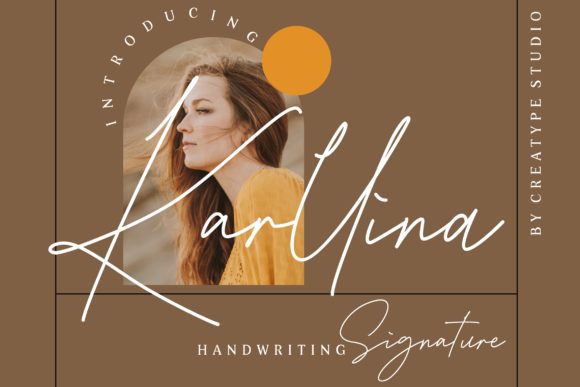 Karllina Font Poster 1