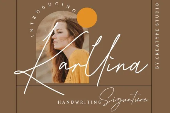 Karllina Font Karllina Font Poster 1