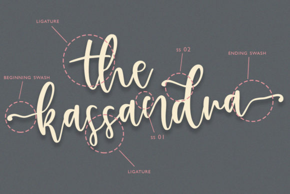 Kasandra Font Poster 2