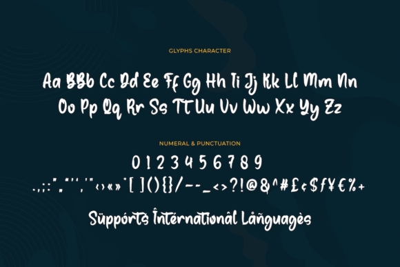 Kashering Font Poster 10