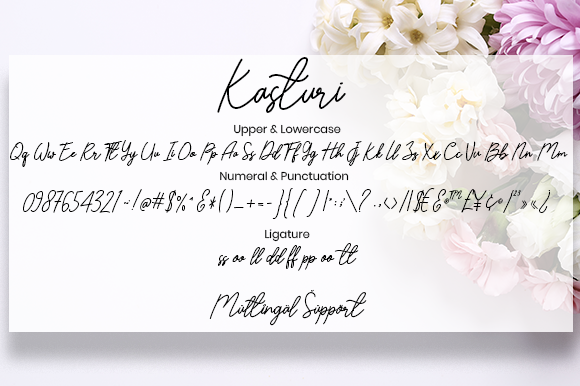 Kasturi Font Poster 6