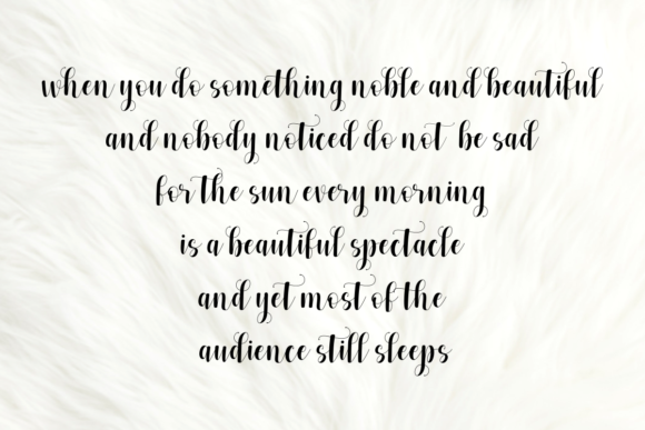 Kathaline Font Poster 7
