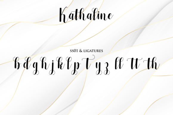 Kathaline Font Poster 9