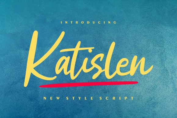 Katislen Font Poster 1