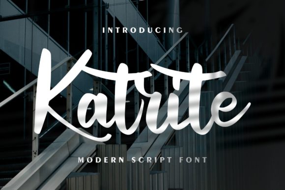 Katrite Font Poster 1