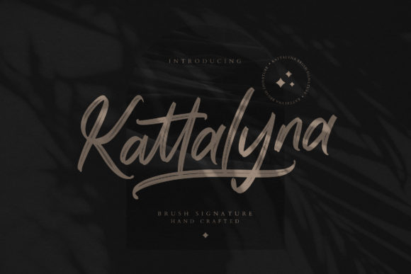 Kattalyna Font Poster 1