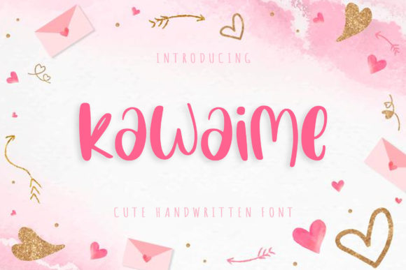 Kawaime Font Poster 1