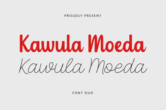 Kawula Moeda Font Poster 1