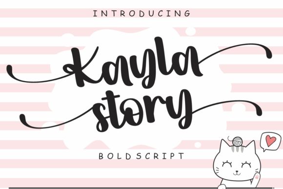 Kayla Story Font