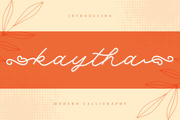 Kaytha Font Poster 1