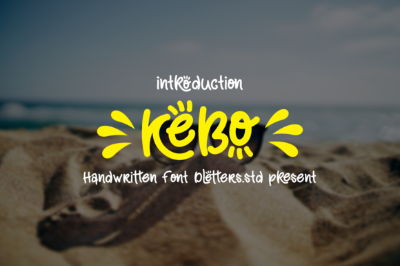 Kebo Font Poster 1