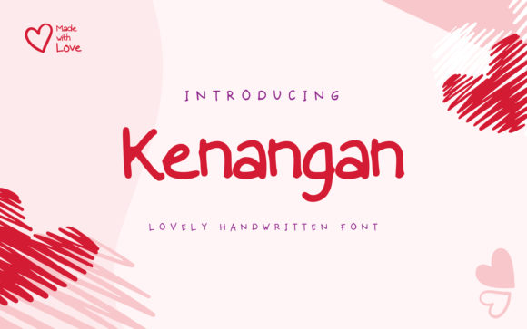 Kenangan Font Poster 1