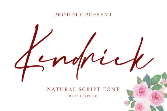 Kendrick Font Poster 1