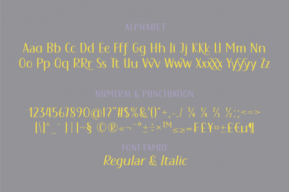 Kettya Font Poster 2