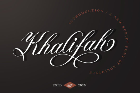 Khalifah Font Poster 1