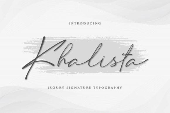 Khalista Font Poster 1