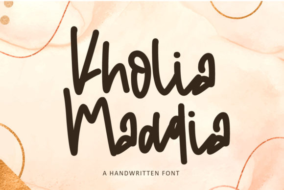 Kholia Maddia Font Poster 1