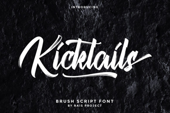 Kicktails Font