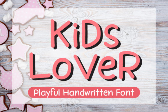 Kids Lover Font Poster 1