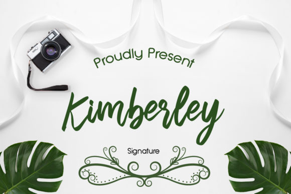 Kimberley Font Poster 1