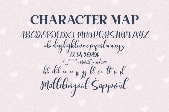 Kimberlly Lovely Font Poster 17