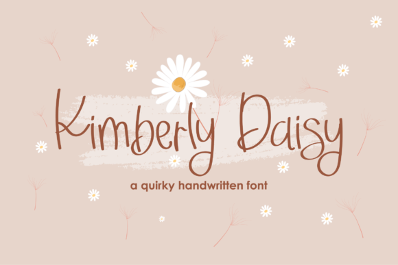 Kimberly Daisy Font Poster 1