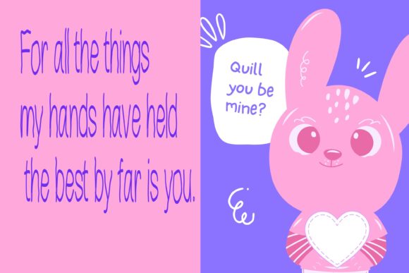 Kindergarten Font Poster 3