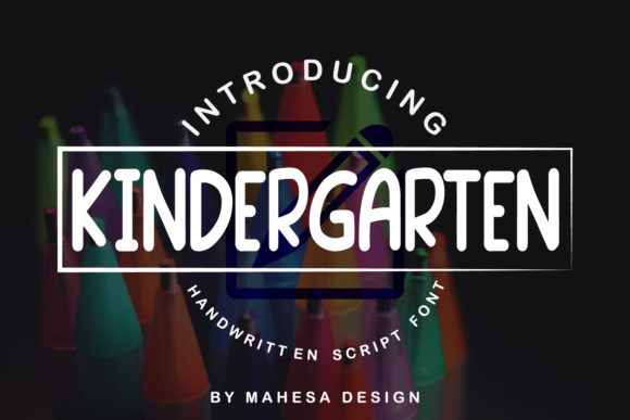 Kindergarten Font